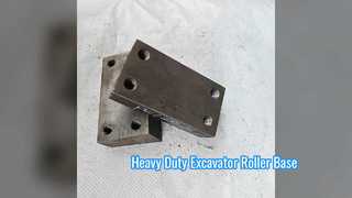 PC120-5 PC120-6 Obere Rollenbasis für Bagger