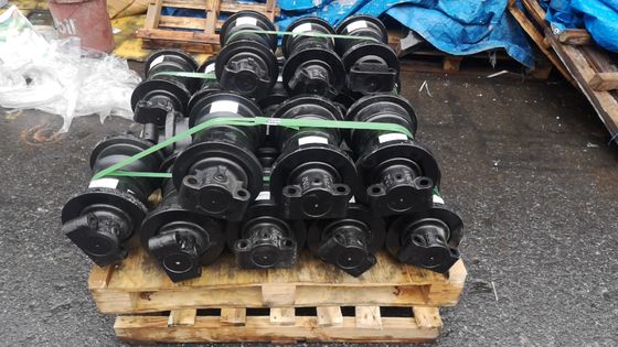 Ausbauerrollen, Ladungsräder, Säulenräder, Unterräder, Bodenräder, Carter, Komatsu, Hitachi, Hyundai