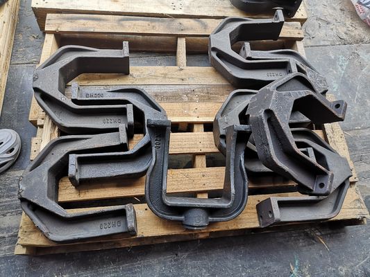 EX200 Bagger U-förmiger Rahmen/Spannzylinder-Feder-Baugruppensockel, Alle Baggermodelle verfügbar.