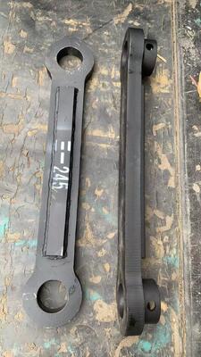 Sany SY245 Bagger verstärkte und verstärkte Eimerverbindungsstange, geschmiedeter Legierungsstahl H-Typ-Verbindungsstange, spezielles Bruchverhütungszubehör